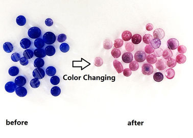 Chine Silicagel allochroïque chromotropique, indicateur déshydratant de forte activité de couleur fournisseur