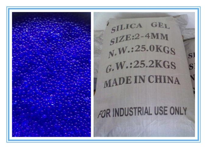 Inodore non-toxique déshydratant de témoin bleu de silicagel de changement de couleur