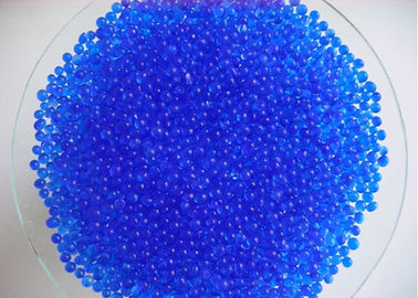 Chine Boules bleues industrielles médicales de silicagel, cristaux inoffensifs d'indicateur de silicagel fournisseur